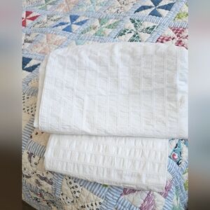 Ikea Ofelia Voss Set Of Two White Pillow Covers